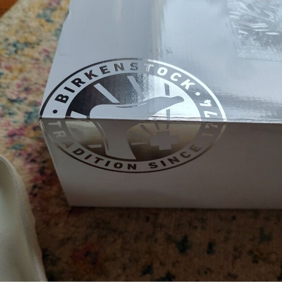 Birkenstock Womens 1774 Sylt Vanilla Padded Leather Slides. NIB. Size 5N - Picture 7 of 9